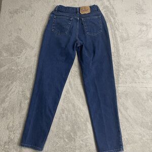 Vintage Movin On Levi’s Jeans Women 28x30 70s 80s Tapered Orange Tab Indigo Blue